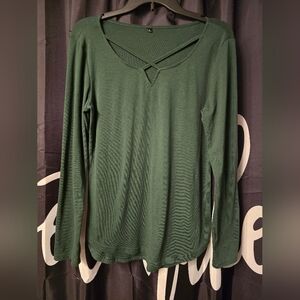 Size small long sleeve top